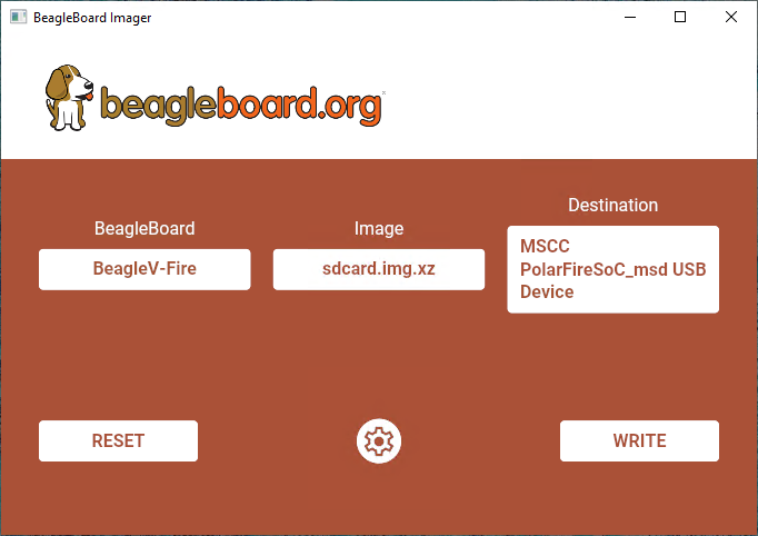 BeagleV-Fire: This is how the Imager should look when ready